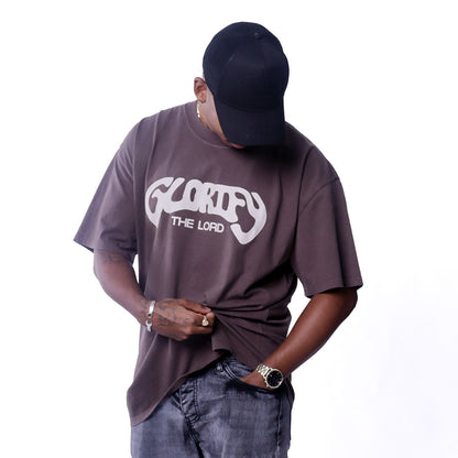 Faded Brown - GLORIFY Tee