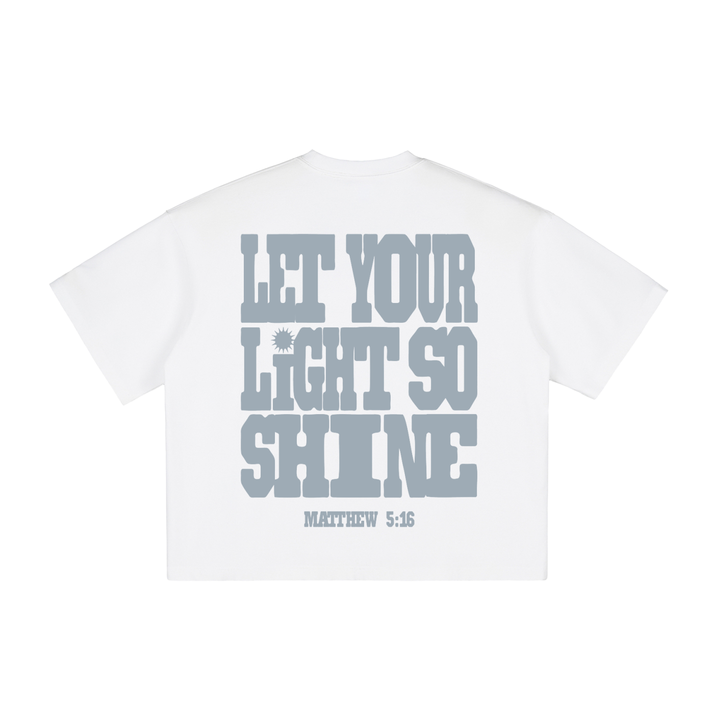 Glory Garms | "SHINE" Tee in White