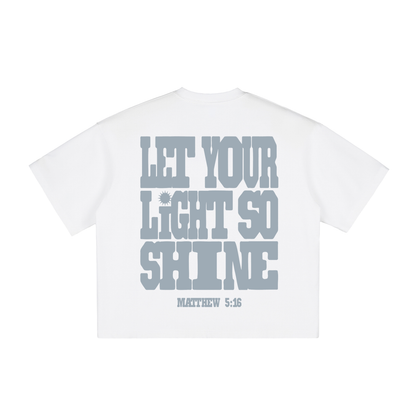 Glory Garms | "SHINE" Tee in White